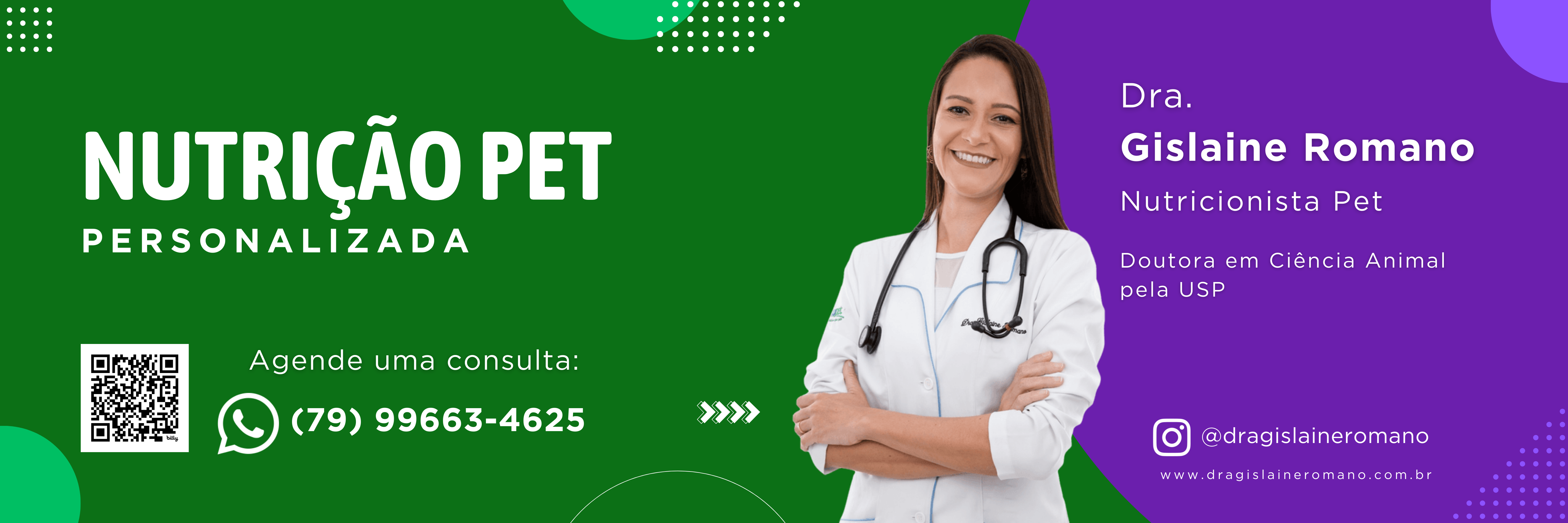 Nutrição Pet personalizada — Dra. Gislaine Romano